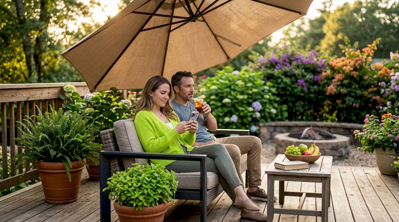 Hybrid outdoor furniture: durability, style, and real sustainability
